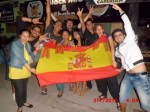 Yogyakarta con Shinta y cia celebrando la Eurocopa